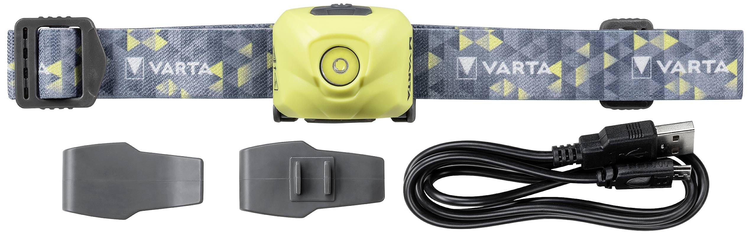 Varta Outd.Sp. Ultralight H30R lime LED lampa za glavu pogon na punjivu bateriju  100 lm  18631201401