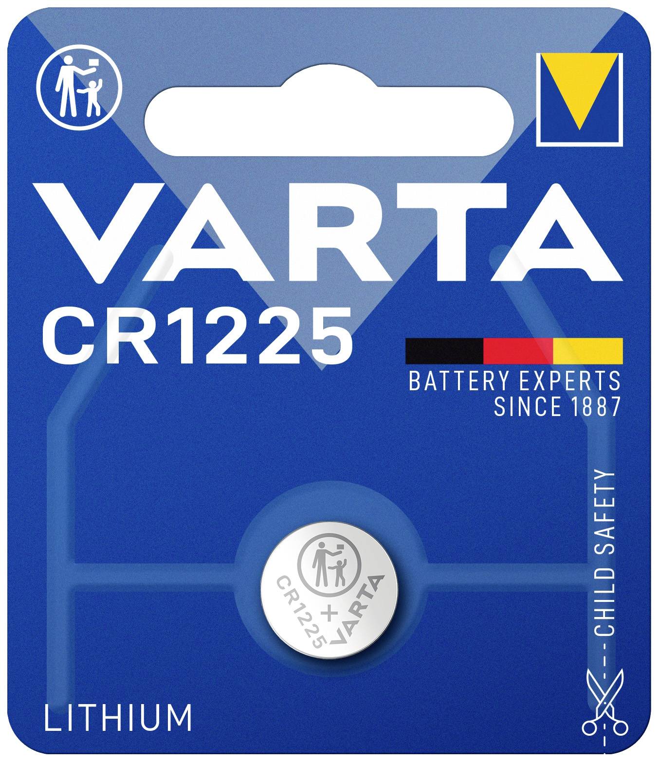 Varta dugmaste baterija CR 1225 3 V  48 mAh litijum LITHIUM Coin CR1225 Bli 1