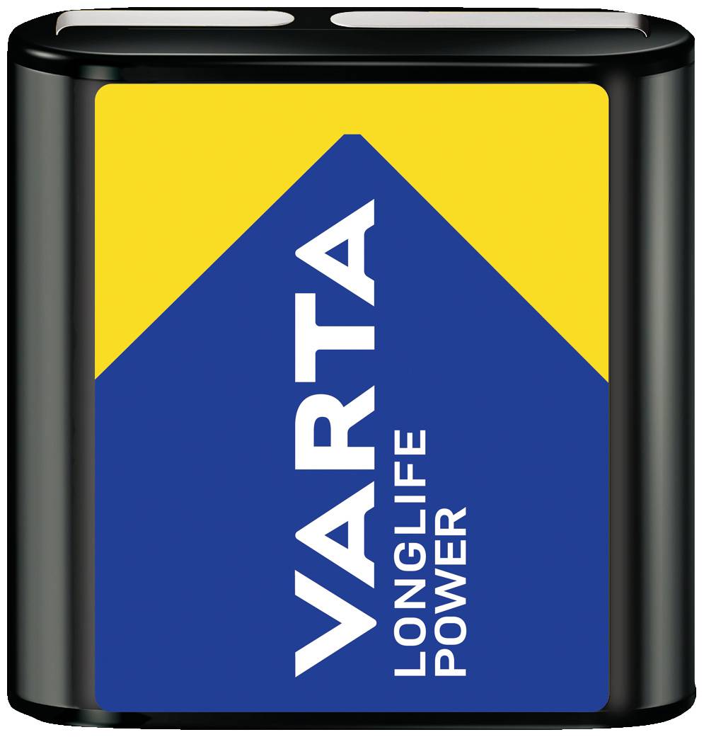 Varta LONGLIFE Power 4.5V Bli 1 ravna baterija alkalno-manganov 6100 mAh 4.5 V