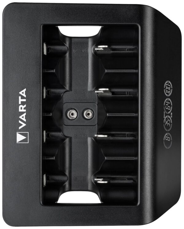 Varta LCD Universal Charger+ punjac okruglih stanica nikalj-metal-hidridni micro (AAA), mangan (AA), Baby (C), mono (d), 9 V block