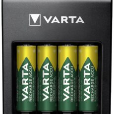 Varta LCD Plug Charger+ 4x 56706 punjac okruglih stanica nikalj-metal-hidridni micro (AAA), mangan (AA), 9 V block