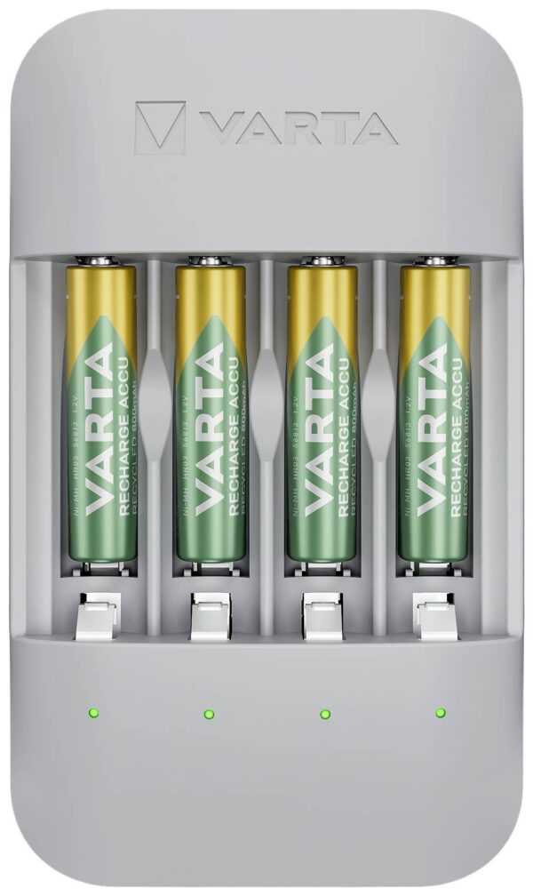 Varta Eco Charger Pro punjac okruglih stanica nikalj-metal-hidridni micro (AAA), mangan (AA)