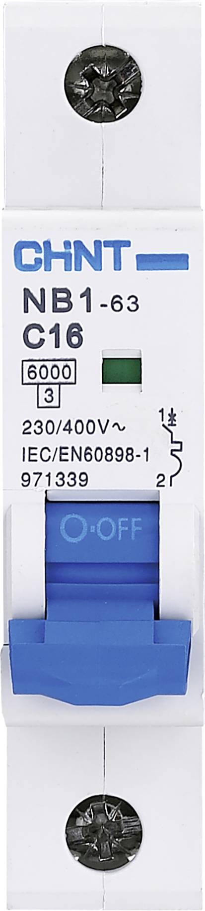 Chint 179625 NB1L zastitna sklopka za vodove 1-polni 6 A