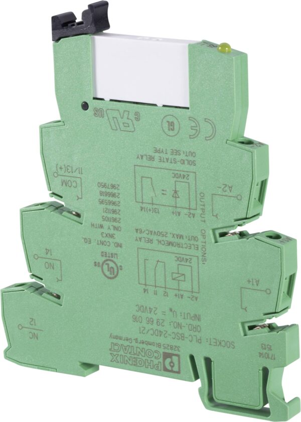 Phoenix Contact PLC-RSC- 24UC/21 interfejs relej 24 V/DC, 24 V/AC 6 A 1 preklopnik 1 kom.