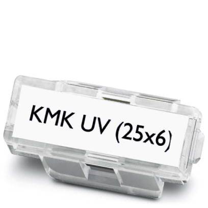 Phoenix Contact 1014106 KMK UV (25X6) drzac etiketa Vrsta montaze: vezica providna 100 kom.