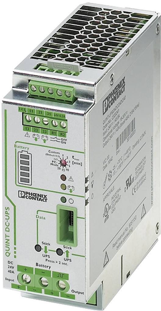 Phoenix Contact KUINT-UPS/ 24DC/ 24DC/40 industrijski UPS uredjaj (din sina)