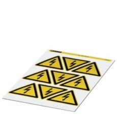 Phoenix Contact 0830435 znak upozorenja Attention samolepljiva folija 100 mm DIN 61010-1 5 kom.