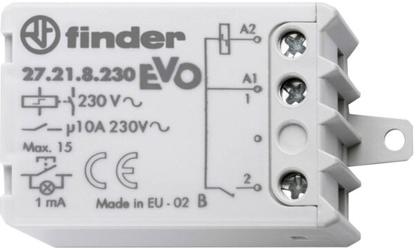 Finder impulsni prekidac za ugradnju 27.21.8.230.0000 1 NE 230 V/AC 10 A 2300 VA