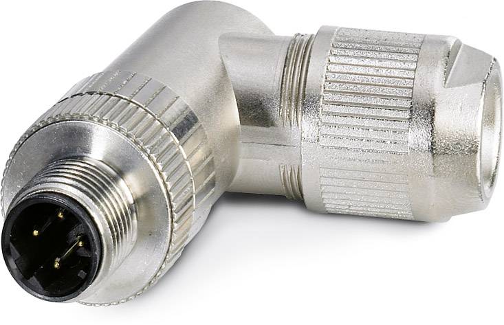 Phoenix Contact 1554539 konektor za podatke za senzor/aktivator M12 ugaoni muski konektor Broj polova: 4 1 kom.