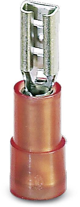 Phoenix Contact 3240052 ravni uticni terminali sirina utikaca: 6,3 mm Debljina utikaca: 0,8 mm 180? izolovani deo crveni 100 kom.