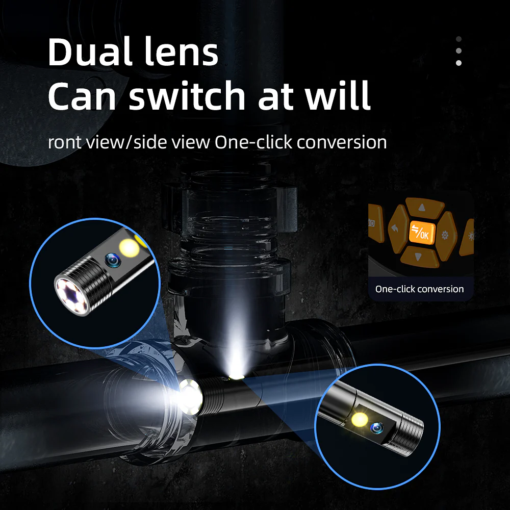 Endoskopska kamera Noyafa NF-112-2 10m, 2x sočivo 8mm - Image 7