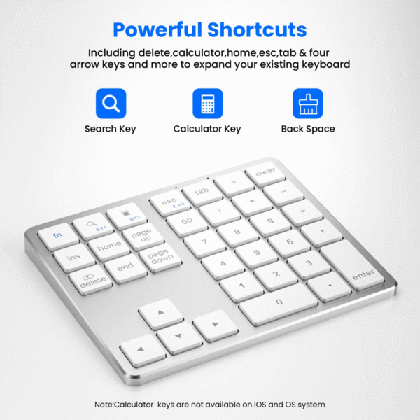 Wireless mini tastatura numpad K35 - Image 2