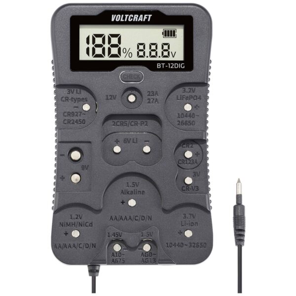 Tester baterija VOLTCRAFT BT-12DIG