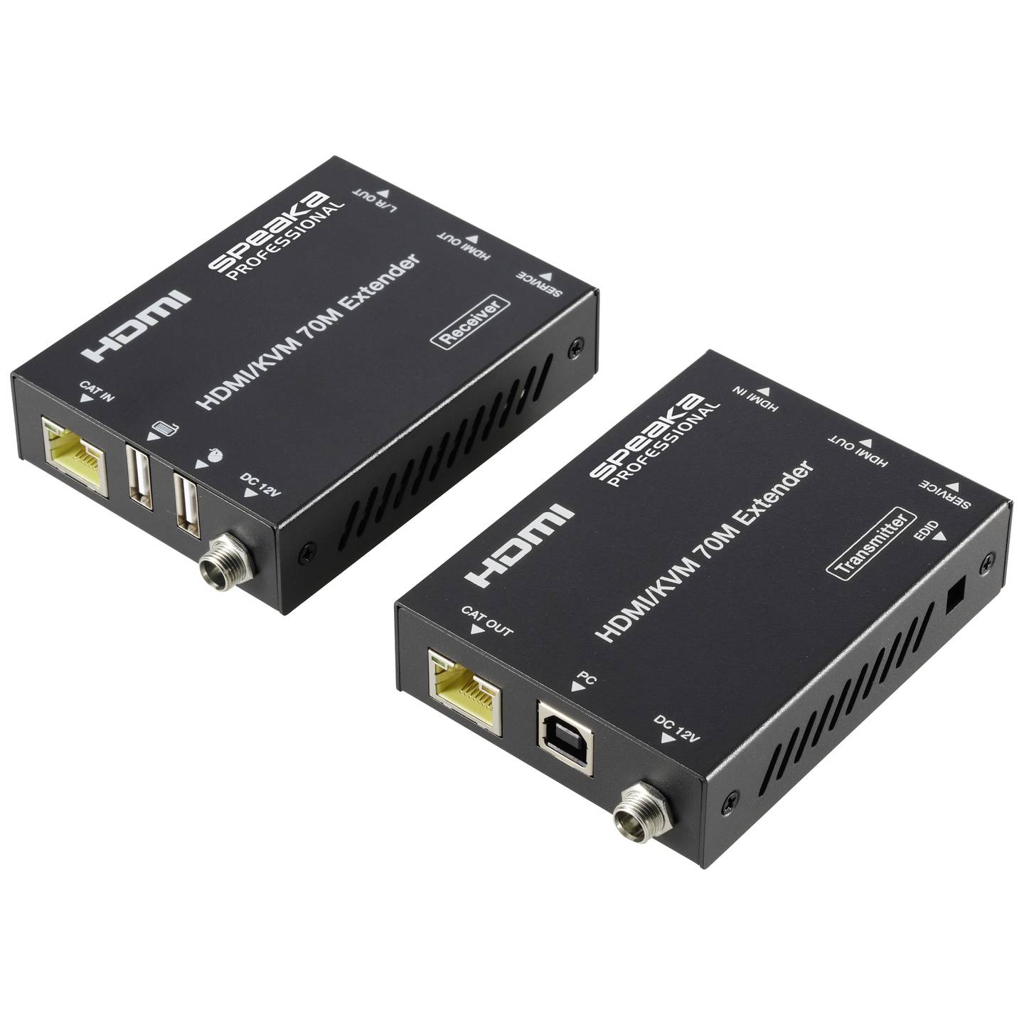 SpeaKa Professional HDMI Extender Set SP-11562928 – Prenos HDMI signala do 70m preko Cat.6 kabla
