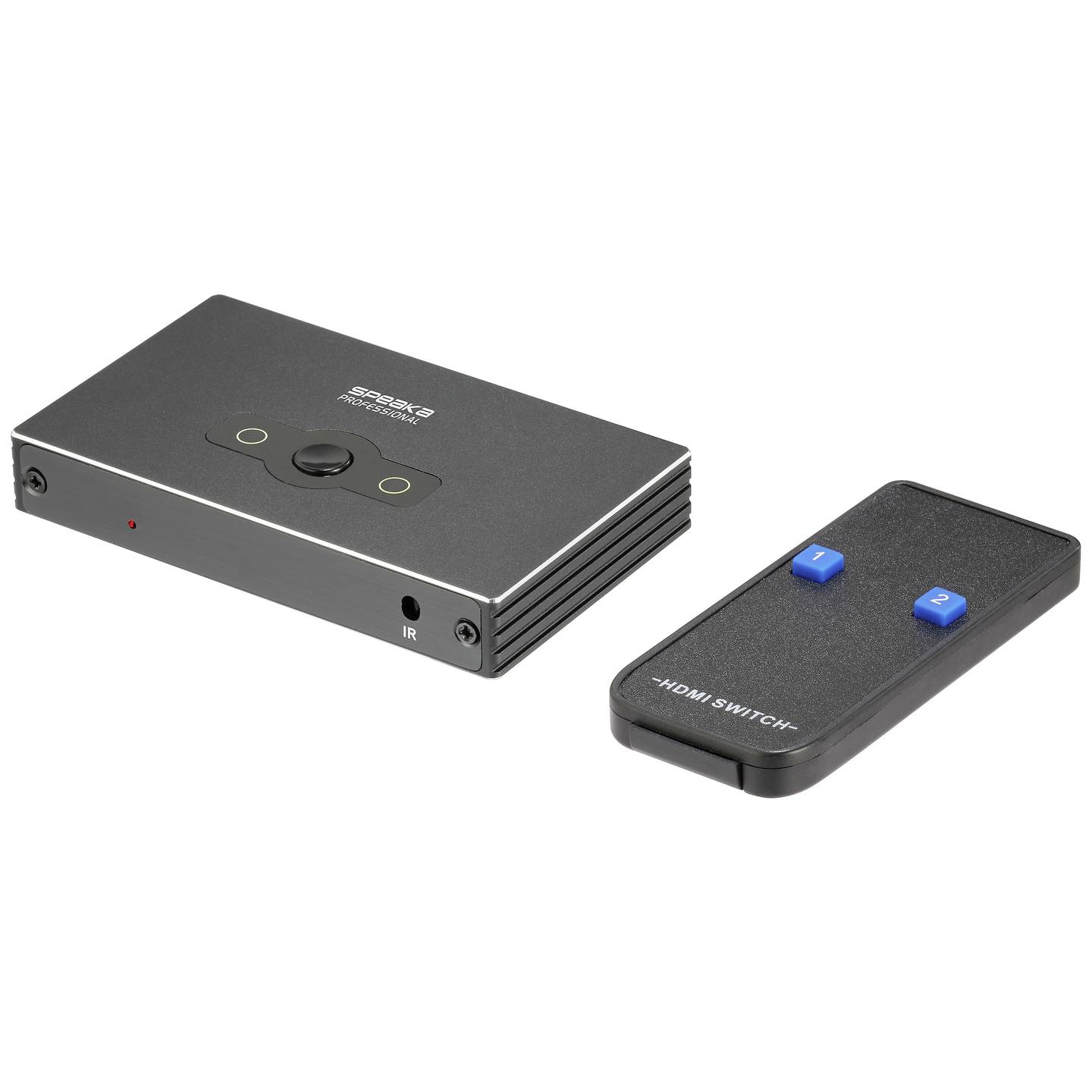 SpeaKa Professional HDMI Switch SP-HSW-300 – Preklopnik 2x1 sa 8K UHD i 4K 120Hz podrškom