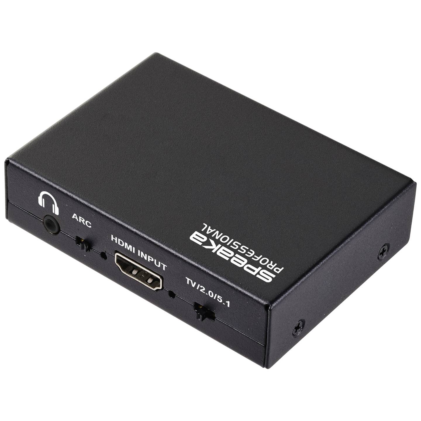 SpeaKa Professional HDMI Audio konverter – HDMI na HDMI + SPDIF + RCA, 4K UHD
