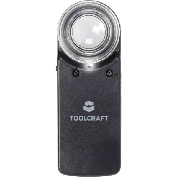 Lupa ručna sa osvetljenjem TOOLCRAFT 1303080 15x, sočivo 20mm