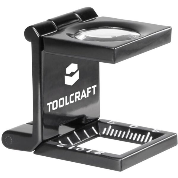 Lupa na sklapanje TOOLCRAFT 1505088 10x, sočivo 14mm