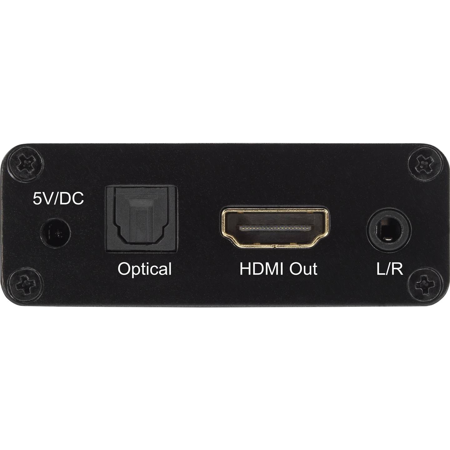 SpeaKa Professional HDMI Audio konverter SP-AE-H-TC-04V2 – HDMI na HDMI + Toslink + RCA + Jack, 4K UHD - Image 2