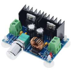 200W 8A DC/DC XH‑M401 konverter step down IN 4–40V OUT 1.25–36V