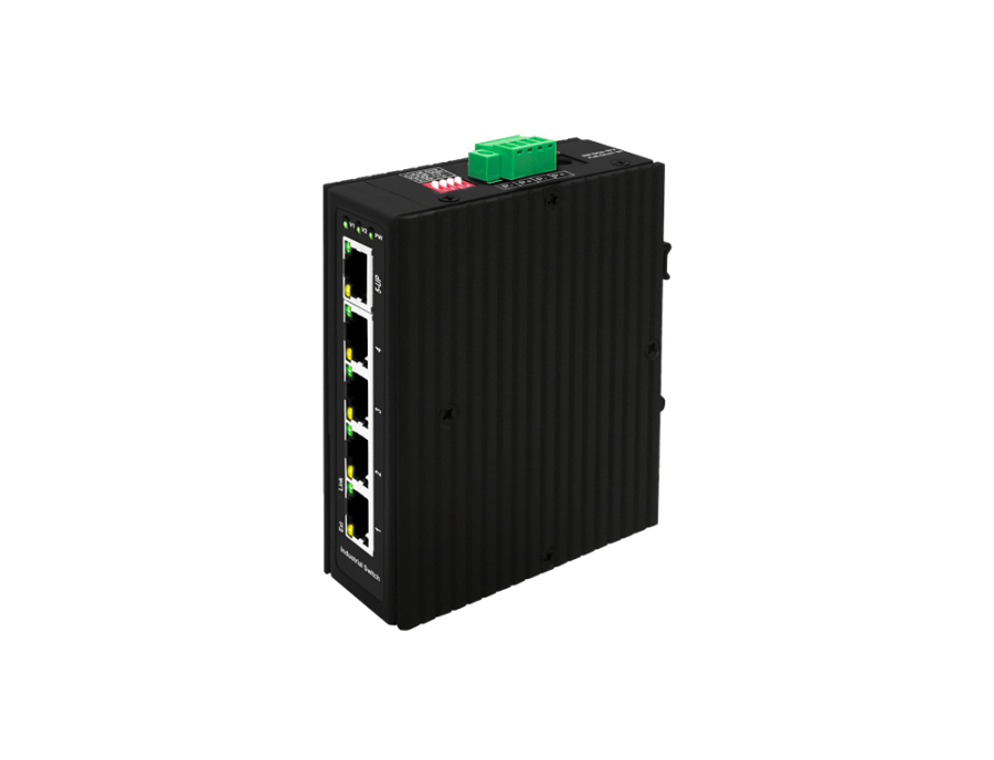 Hasivo G500-5F Industrijski fast ethernet DIN svič 5 portova