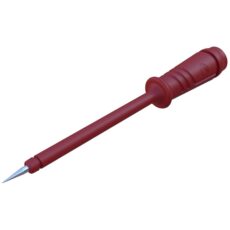 SKS Hirschmann PRUEF 2 SW vrh sonde 4 mm crvena