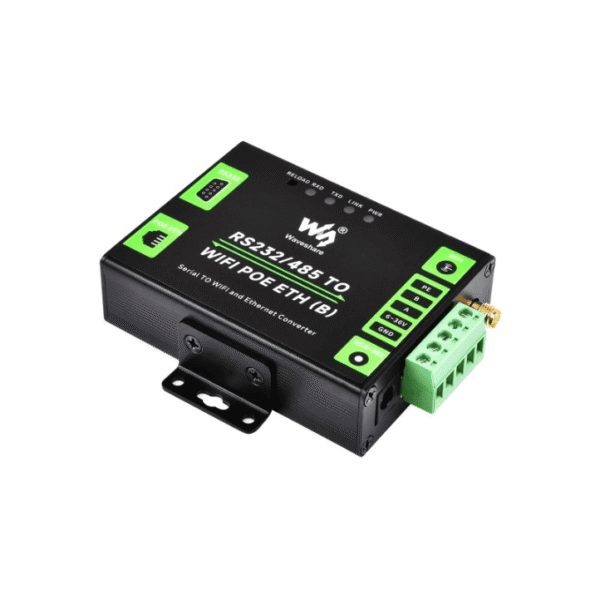 Industrijski serijski konverter WiFi – RS232/485 PoE