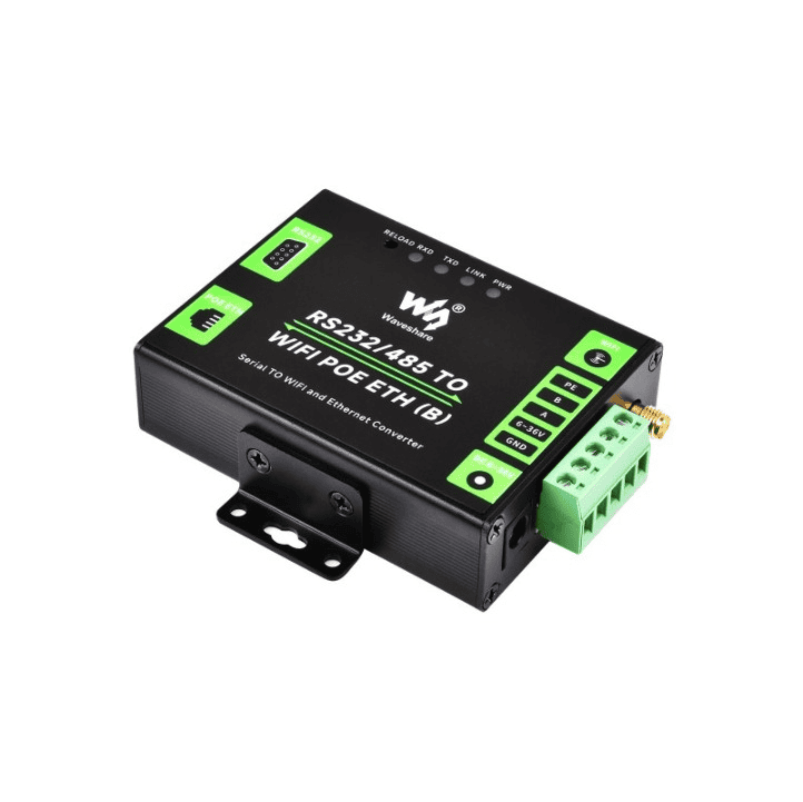 Industrijski serijski konverter WiFi – RS232/485 PoE