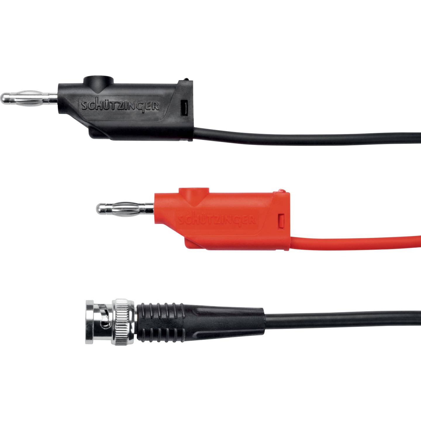 Schützinger KO 89-58-100 SW BNC banana test kabl 1 m