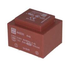 Transformator trafo 10VA 230V 6V 1666mA EI54 PRINT montaža