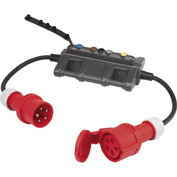 VOLTCRAFT DLA-3L 16 test adapter CEE 16 A - CEE 16 A