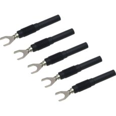 VOLTCRAFT MSK-100 set adaptera papučica viljuškasta - banana 4mm