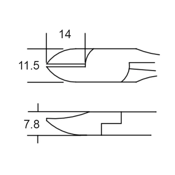 Klešta sečice ProsKit 1PK-037S 110mm - Image 2