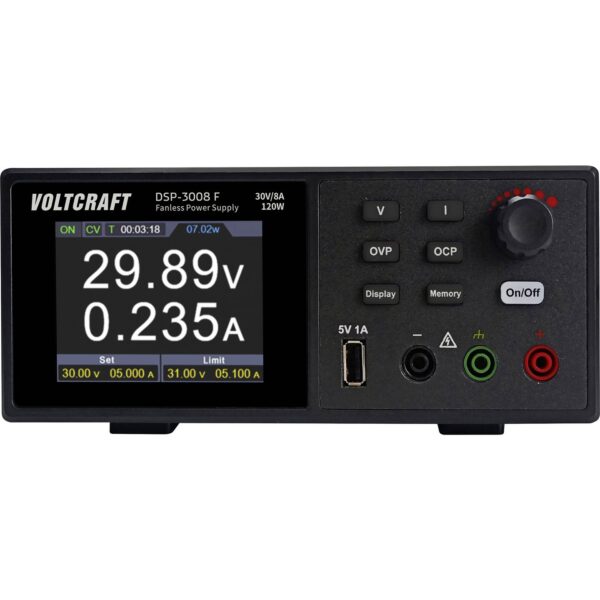 Laboratorijsko napajanje VOLTCRAFT DSP-3008 0-30V 0-8A 120W