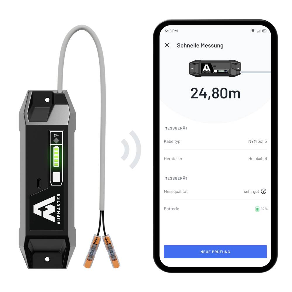 Tester kablova merač dužine Helukabel Aufmaster AM1