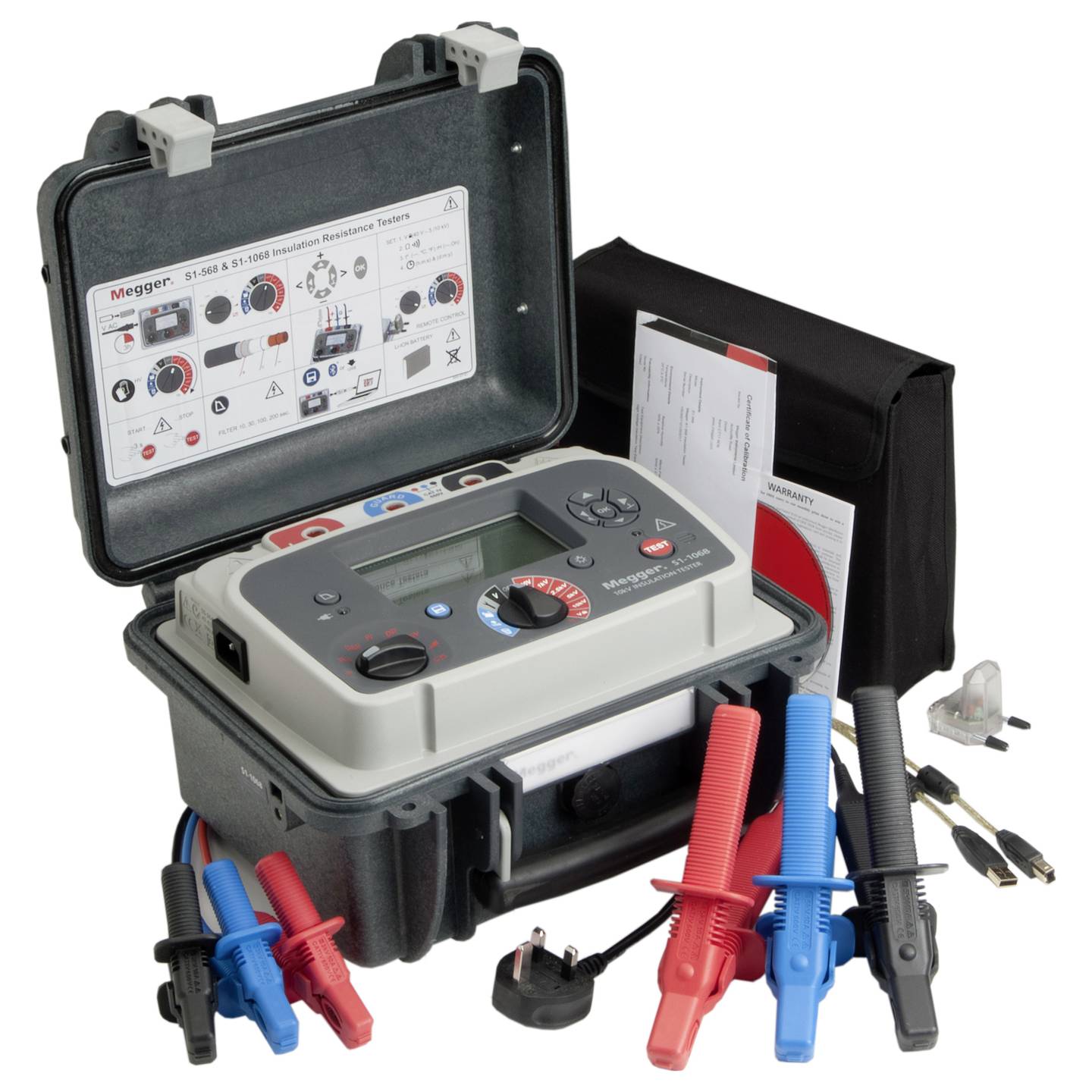 Tester izolacije Megger S1-1068-SET