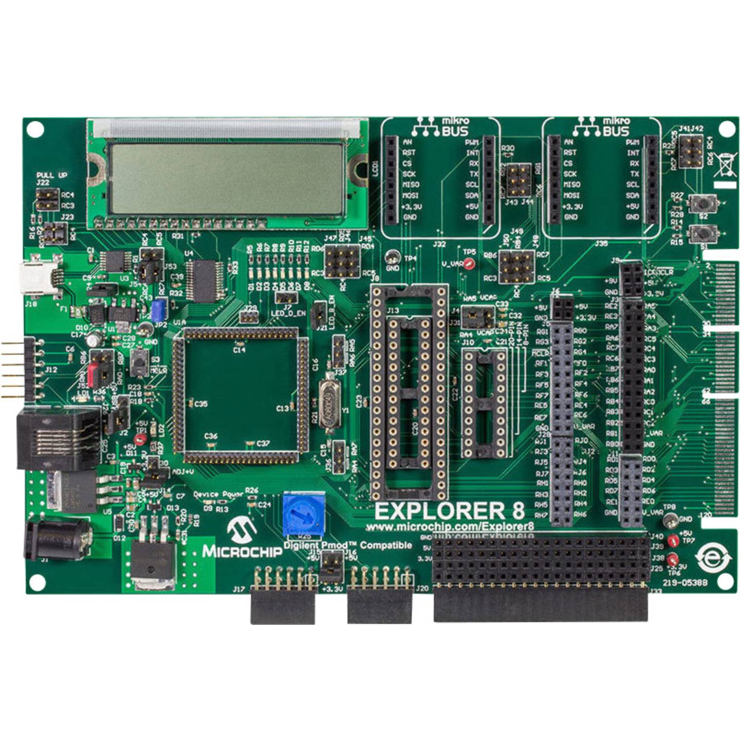 Microchip Technology DM160228 PIC16F Explorer 8