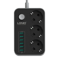 Produžni kabl LDNIO SE3631 sa3 utičnice i 6xUSB 2m