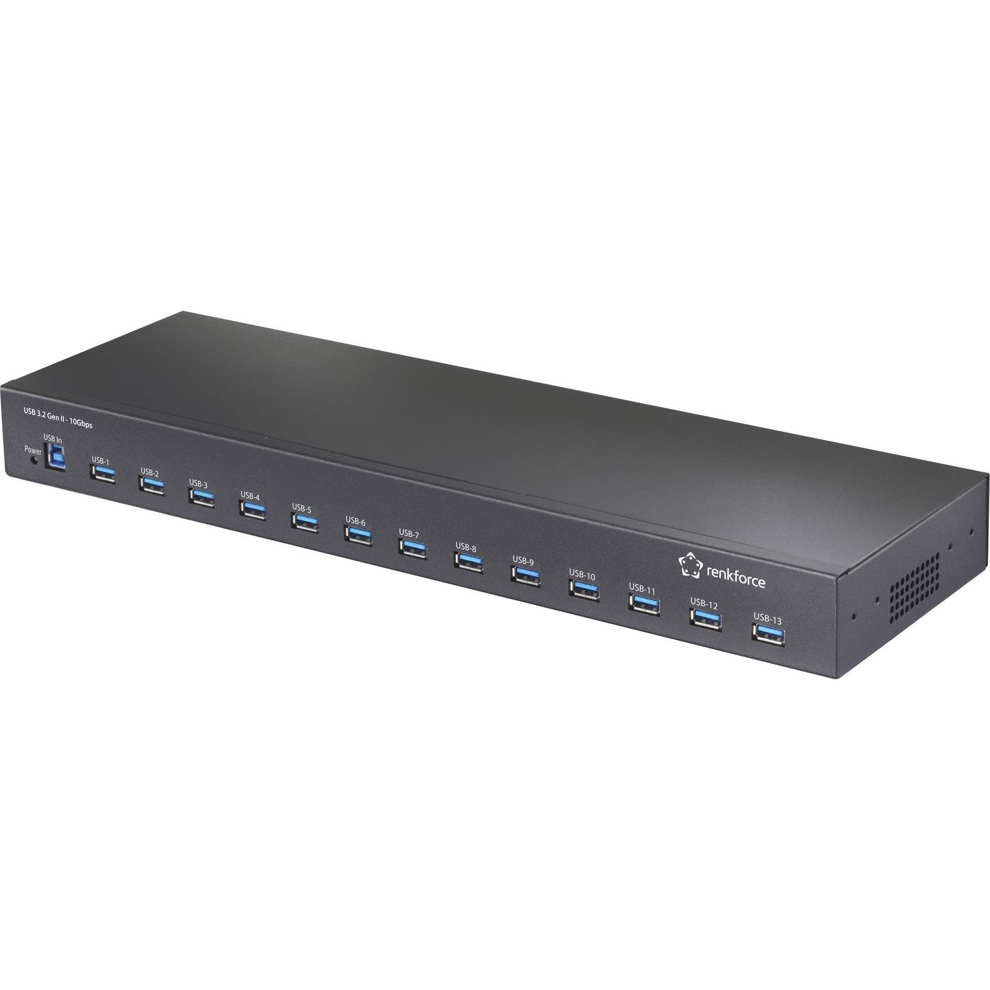 USB HUB 13 porta USB 3.2 19" Rack Mount