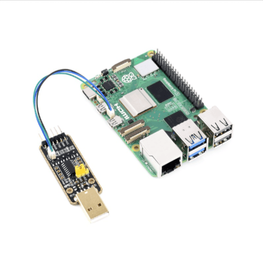 Raspberry Pi 5 USB UART TTL