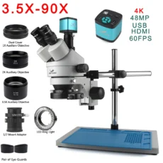 Mikroskop digitalni i optički 4K 48MP 3.5X 90X