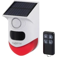 Senzor pokreta PIR alarm solarni Sygonix SY-6515320