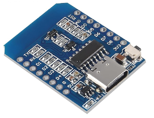 Arduino Wemos D1 Mini PRO ESP12F Type C - Elektroleum