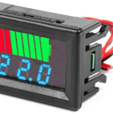 Voltmetar indikator napunjenosti akumulatora 12-60V