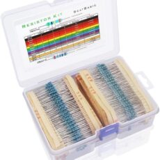 Set otpornici metal film 1/8W 1%, 2600 u 1