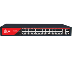 DJA-24G20GB Gigabit PoE switch sa 24 porta + 2 uplink porta 802.3af/at 320W VLAN