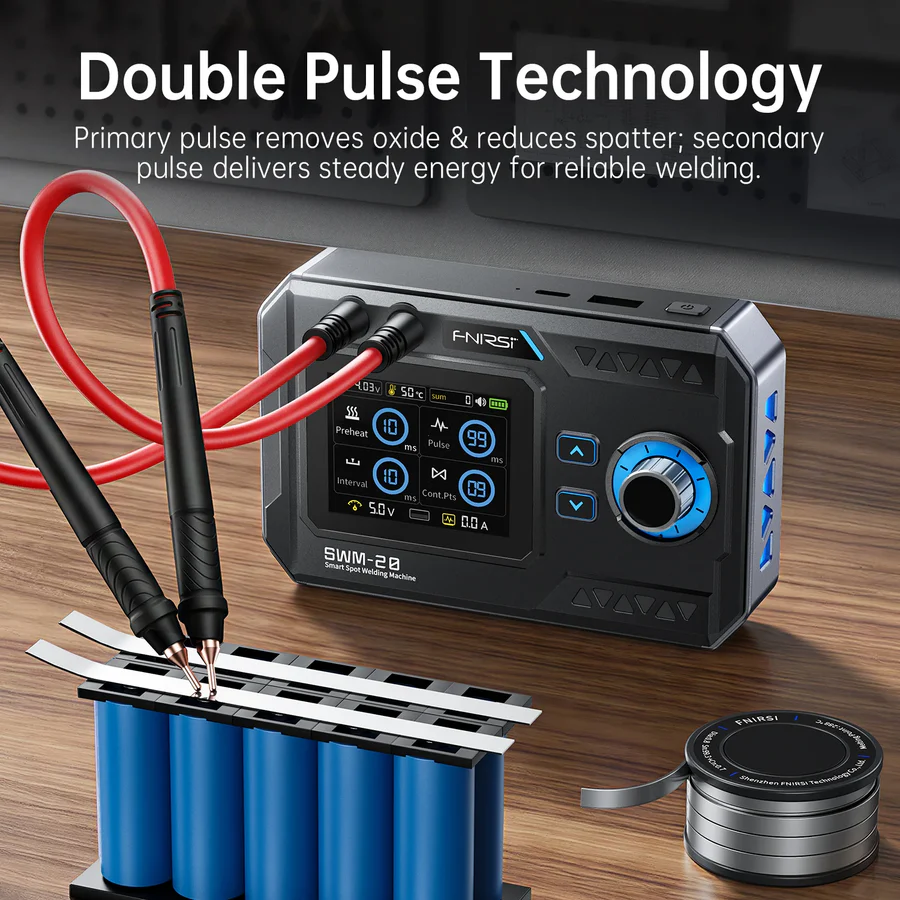 Aparat za punktovanje baterija FNIRSI SWM-20 - Image 7