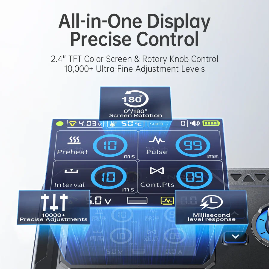 Aparat za punktovanje baterija FNIRSI SWM-20 - Image 6