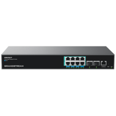 Grandstream GWN7821P Layer 3 multi-gigabit PoE++ svič 8x2.5G port 2x10G SFP+ uplink