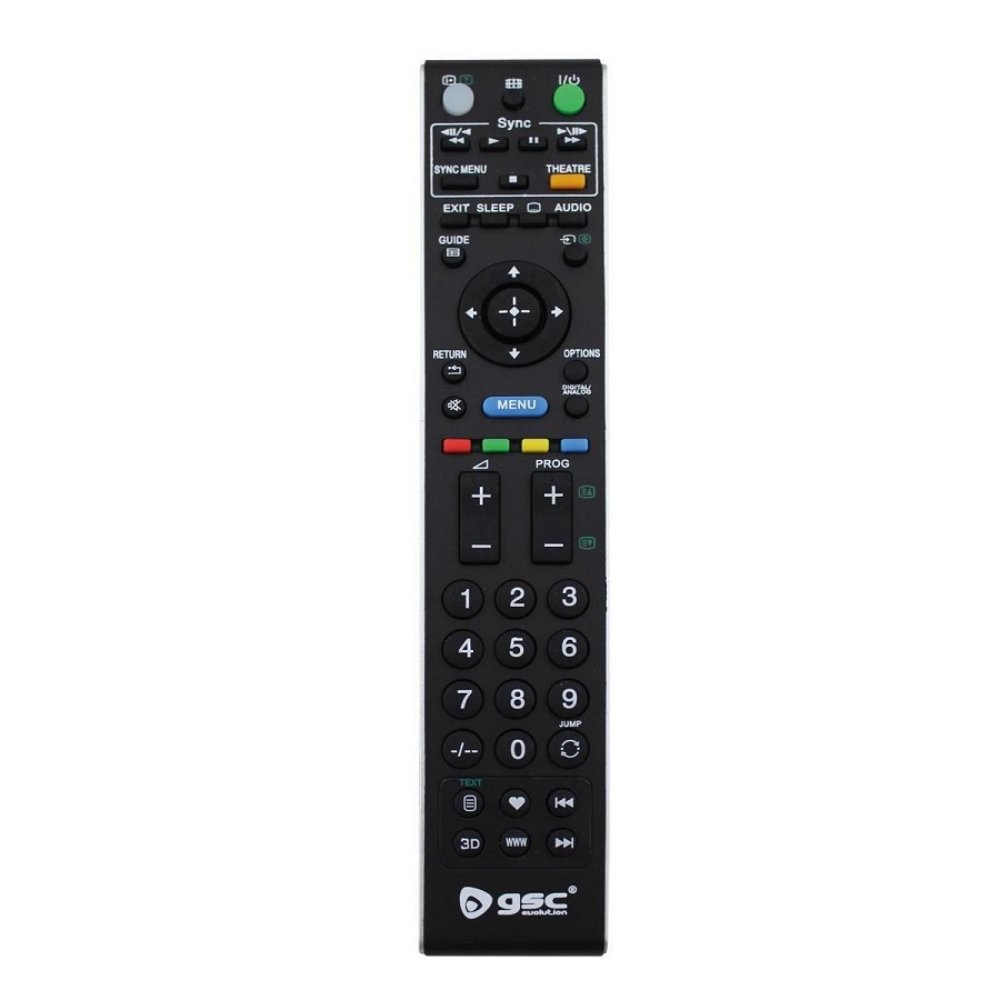 GSC univerzalni daljinski upravljač za Sony televizore, bez programiranja, domet 8 m